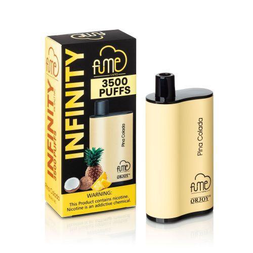 10 Pack Fume Infinity Disposable Vape 3500 Puffs - Pina Colada