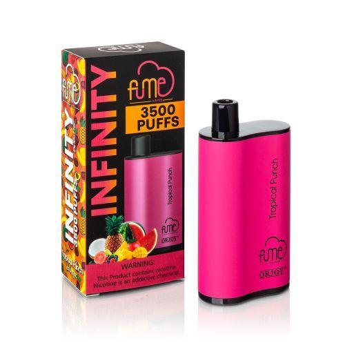 10 Pack Fume Infinity Disposable Vape 3500 Puffs - Tropical Punch
