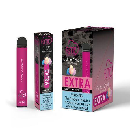 6 Pack Fume Extra 1500 Puffs Disposable Vape - Cotton Candy