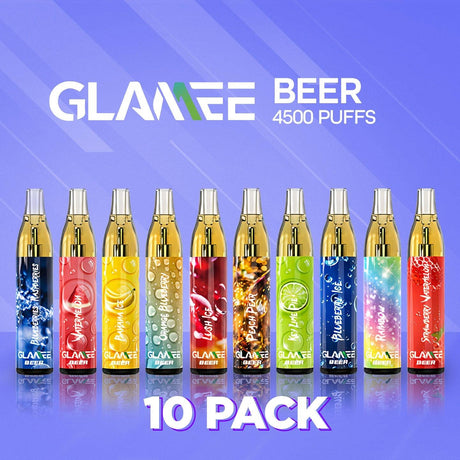 Glamee Beer Disposable Vape - 10 Pack