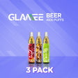 Glamee Beer Disposable Vape - 3 Pack