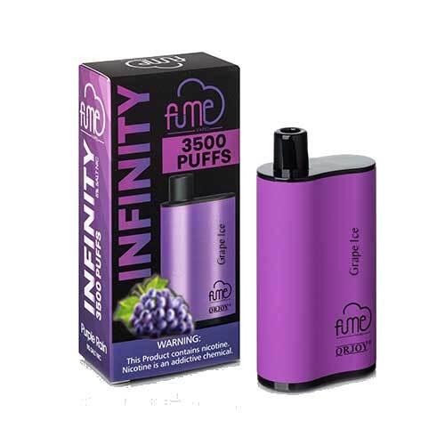 3 Pack Fume Infinity 3500 Puffs Disposable Vape 3500 Puffs - Grape
