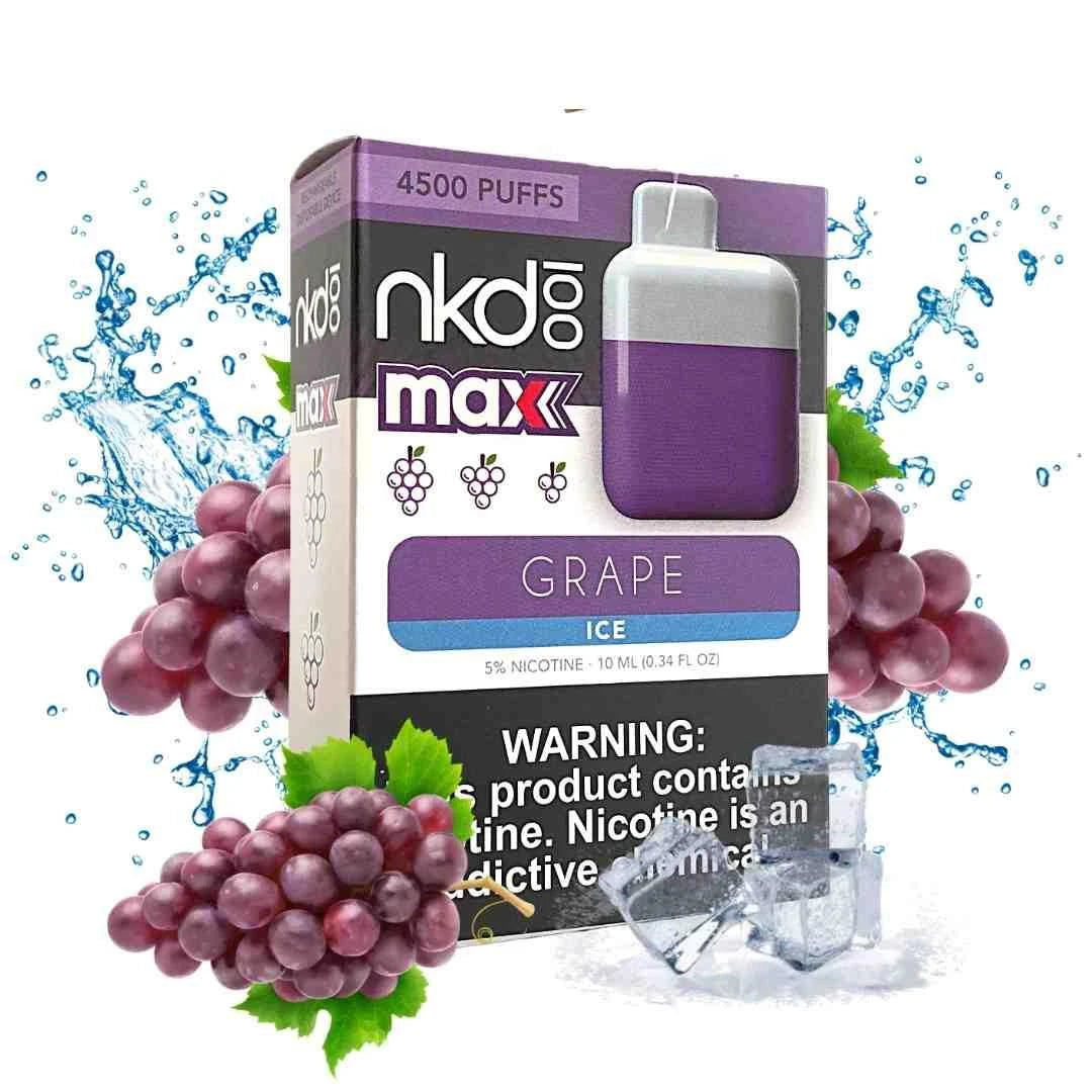 Naked 100 Max Disposable Vape 4500 Puffs - 10 Pack
