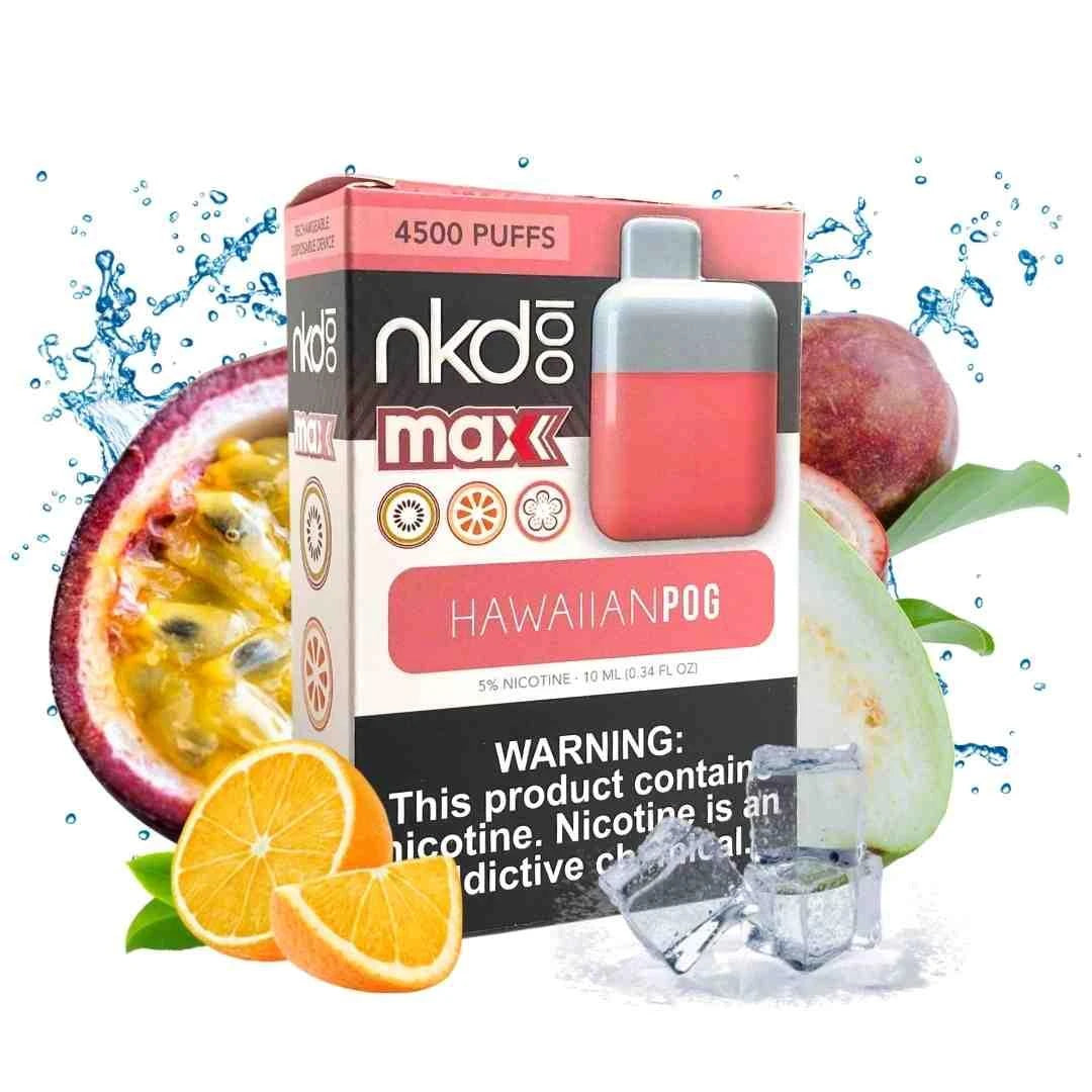 Naked 100 Max Disposable Vape 4500 Puffs - 10 Pack