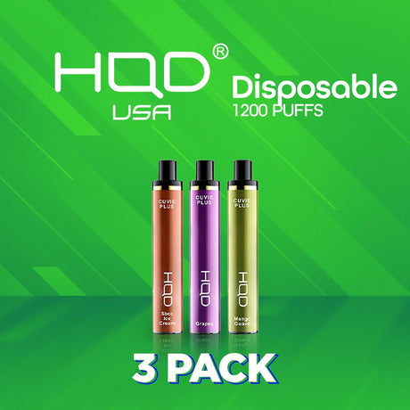 Hqd Cuvie Plus Disposable - 3 Pack