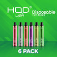 Hqd Cuvie Plus Disposable - 6 Pack