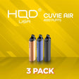 HQD Cuvie Air Disposable Vape - 3 Pack