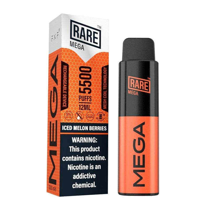 Rare Mega Mesh 5500 Puffs Disposable Vape - 3 Pack