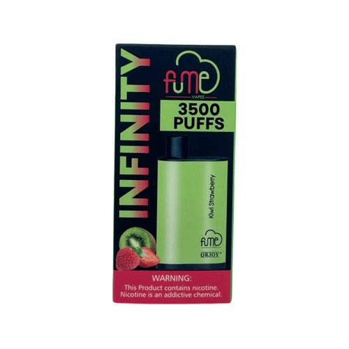 6 Pack Fume Infinity 3500 Puffs Disposable Vape 3500 Puffs - Kiwi Strawberry