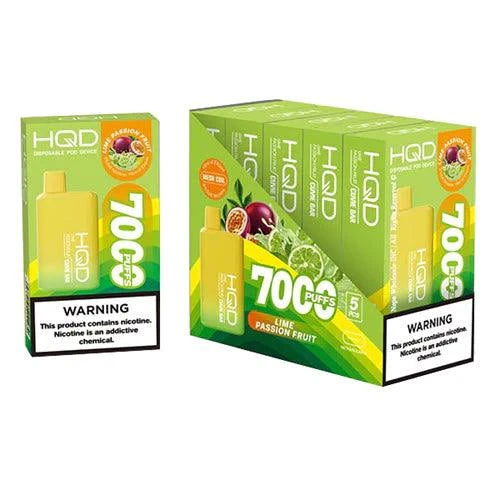 HQD Cuvie Bar 7000 Puffs Disposable Vape - 3 Pack