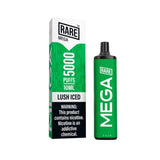 Rare Mega Disposable 5000 Puffs - 3 Pack