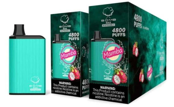 Bomb Max Disposable Vape 4800 Puffs - 3 Pack