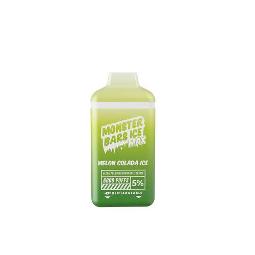 Monster Bar Max 6000 Puff Disposable Vape Device - 10 Pack
