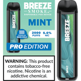 10 Pack of Breeze Pro Disposable Vape - Mint