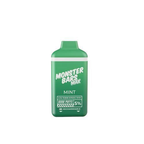 Monster Bar Max 6000 Puff Disposable Vape Device - 10 Pack
