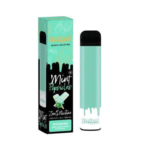 FoodGod Zero Nicotine 2400 Puff Disposable Device - 3 Pack