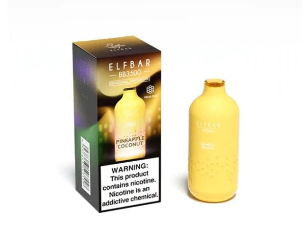 Elf Bar BB3500 Disposable Vape 3500 Puffs - 6 Pack