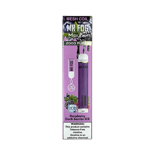 Mr Fog Max Pro Disposable Vape 2000 Puffs - 1 Pack