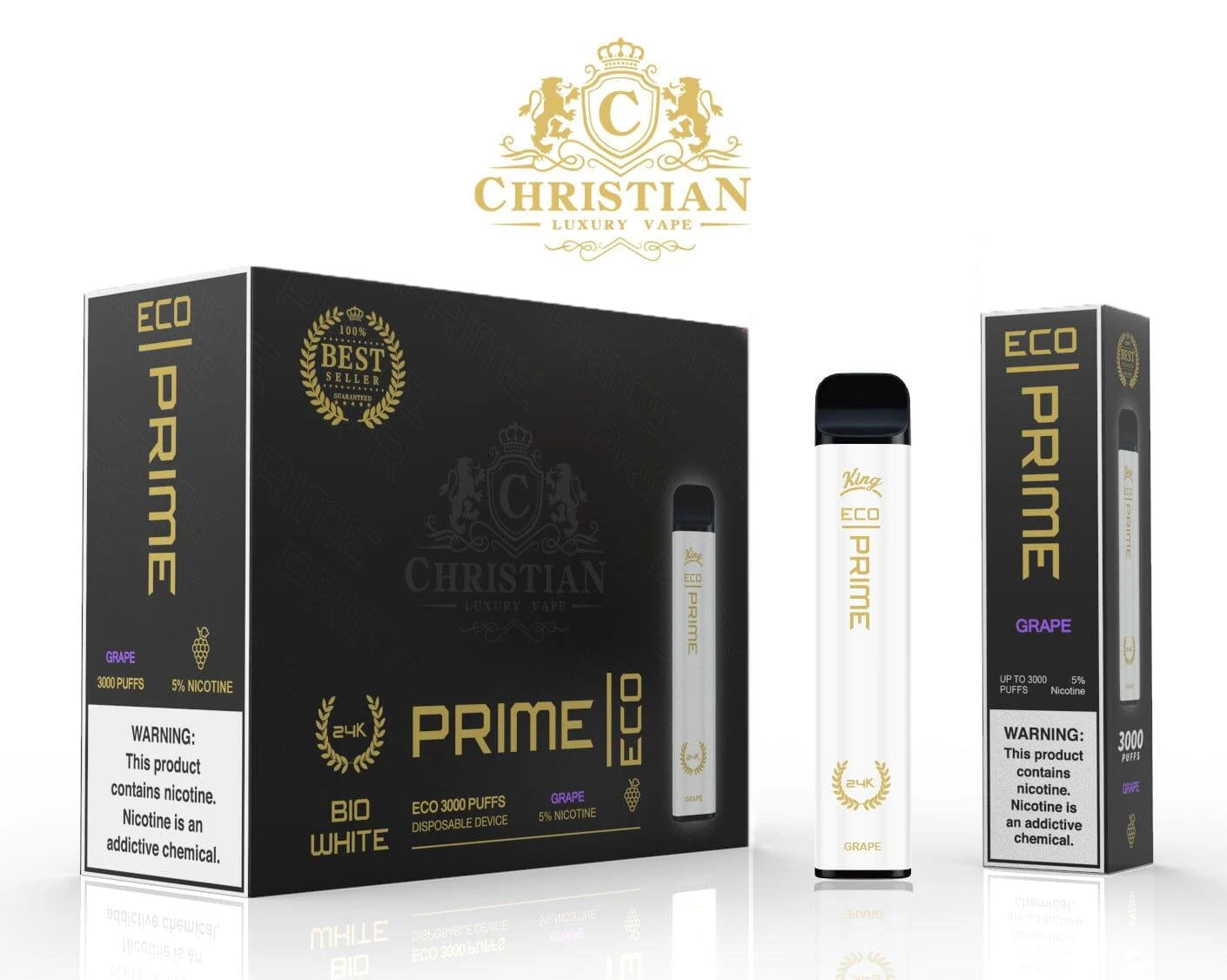 Eco Prime 3000 Puffs Disposable Vape - 1 Pack