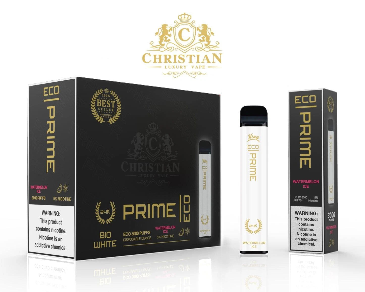 Eco Prime 3000 Puffs Disposable Vape - 3 Pack