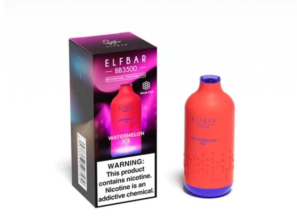 Elf Bar BB3500 Disposable Vape 3500 Puffs - 6 Pack