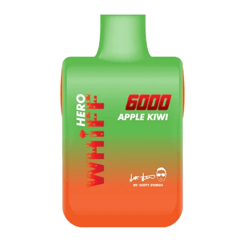 Whiff Hero Disposable Vape 6000 Puffs - 1 Pack
