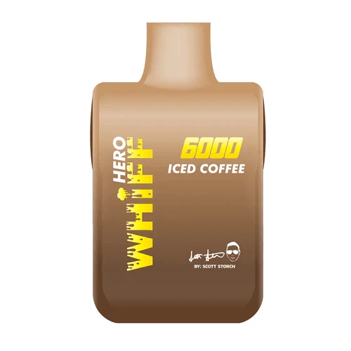 Whiff Hero Disposable Vape 6000 Puffs - 1 Pack