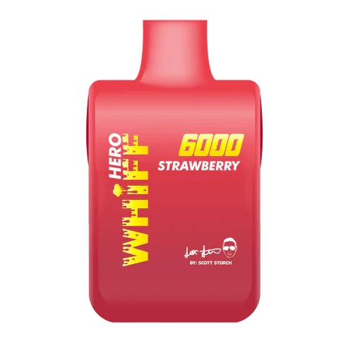 Whiff Hero Disposable Vape 6000 Puffs - 1 Pack