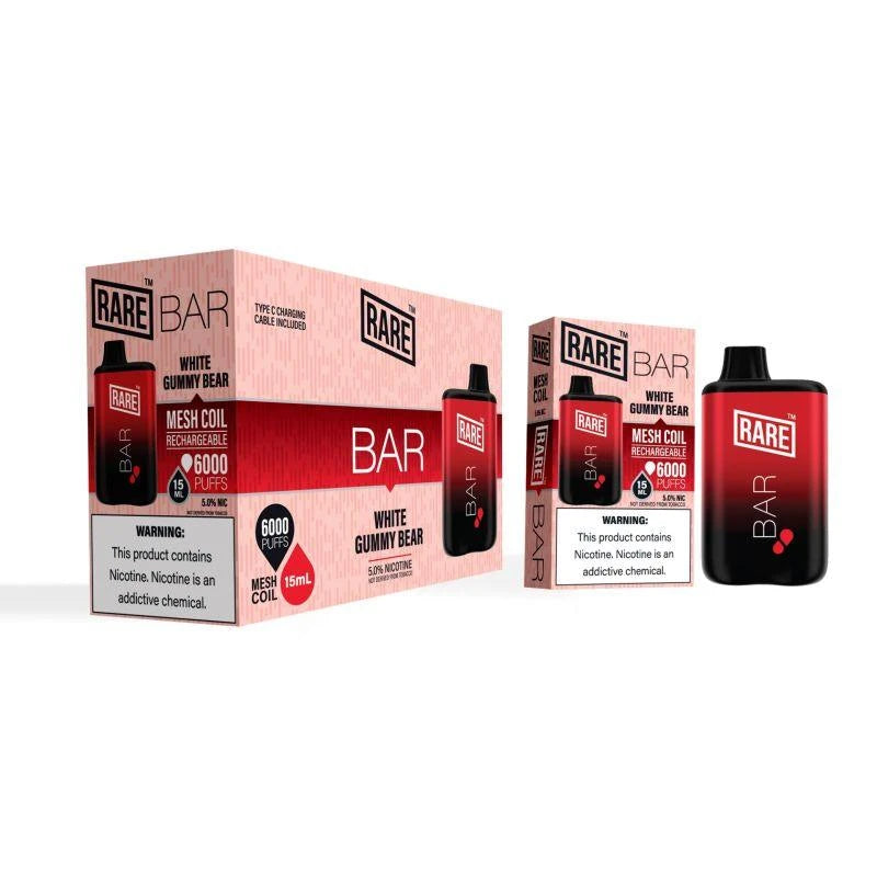 Rare Bar 6000 Puffs Disposable Vape - 3 Pack