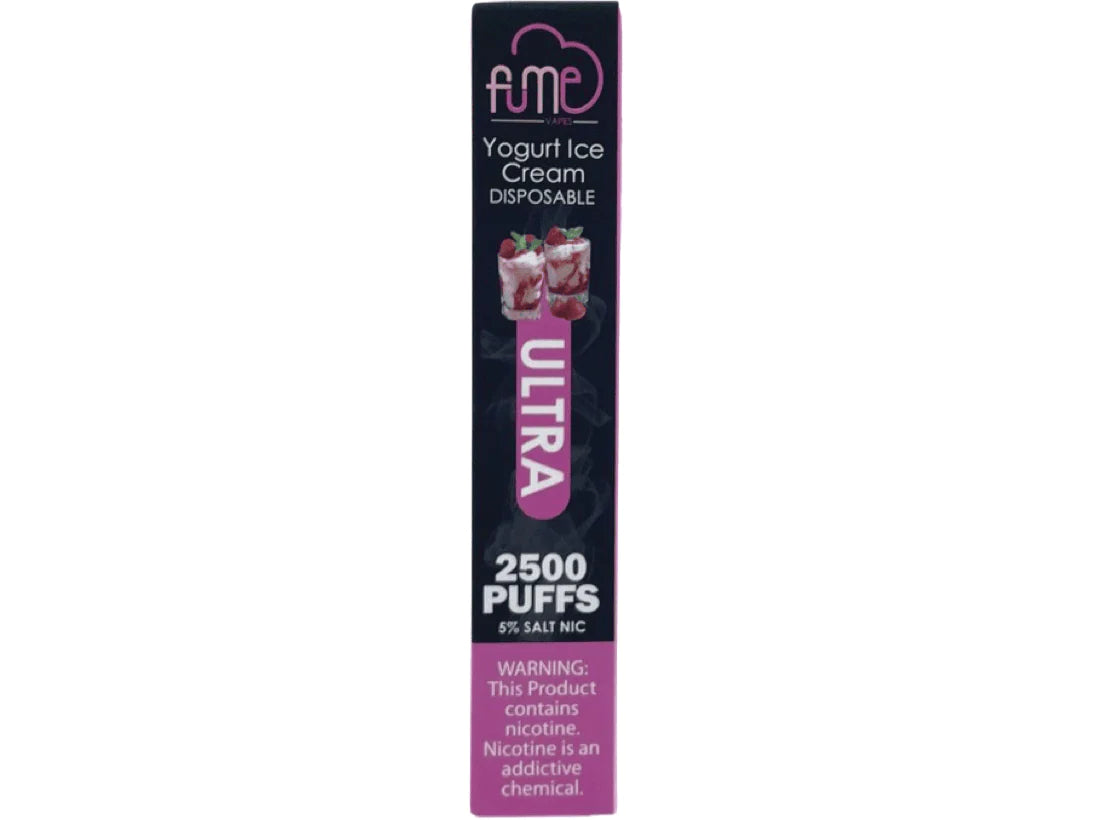 6 Pack Fume Ultra 2500 Puffs Disposable Vape - Yogur Ice Cream