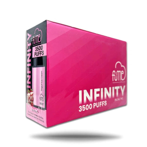 10 Pack Fume Infinity Disposable Vape 3500 Puffs - Yogurt