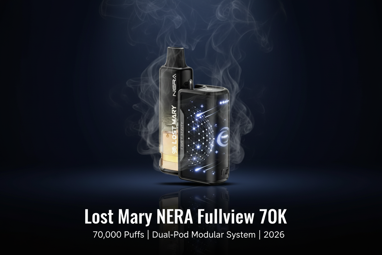 Lost Mary NERA Fullview 70K Product Review - Smoker's World