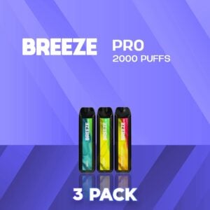 3 Pack of Breeze Pro Disposable Vape