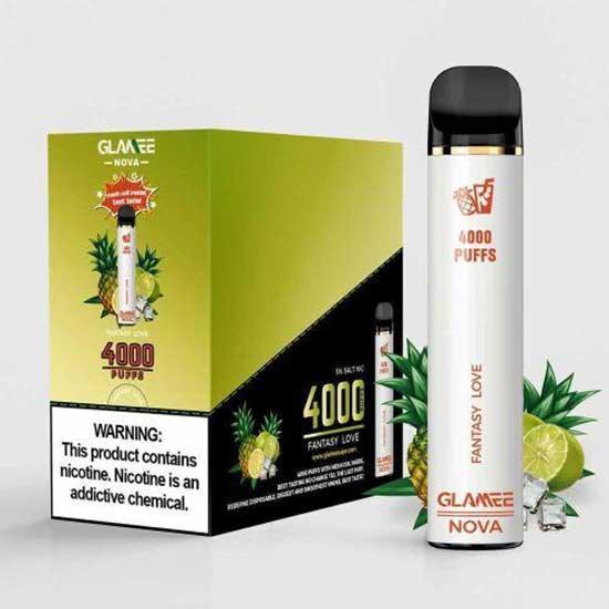 Glamee Nova Disposable Vape Device 4000 Puffs - 6 Pack
