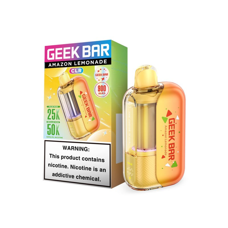 Amazon Lemonade Geek Bar CLR 50K Disposable Vape