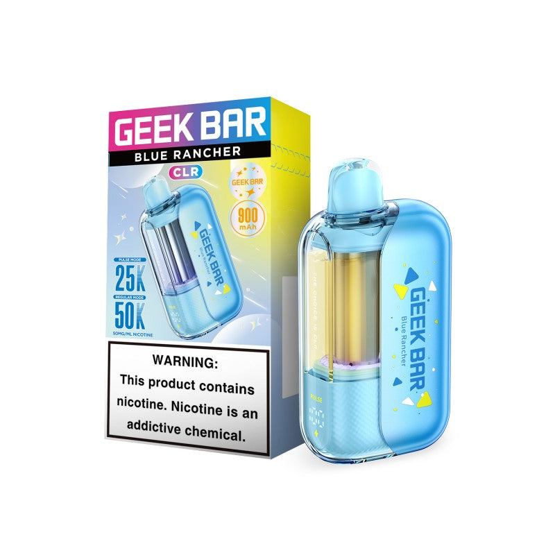 Blue Rancher Geek Bar CLR 50K Disposable Vape