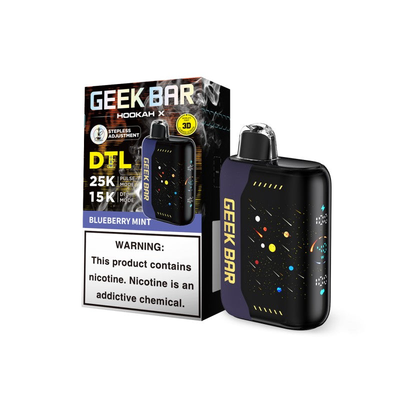 Geek Bar Hookah X - Blueberry Mint
