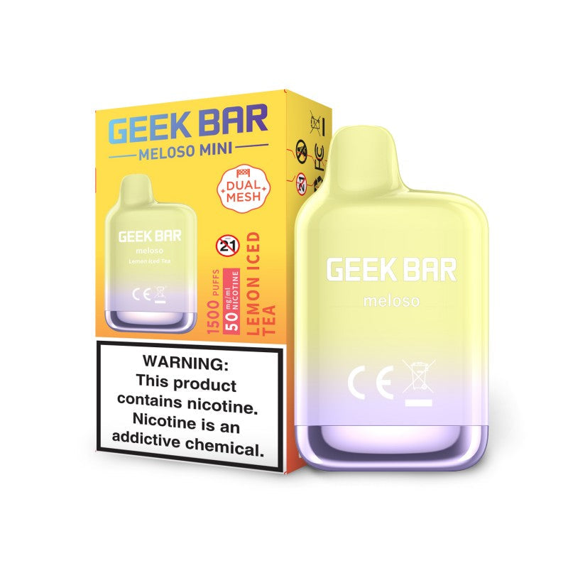 Lemon Iced Tea Geek Bar Meloso Mini Disposable Vape