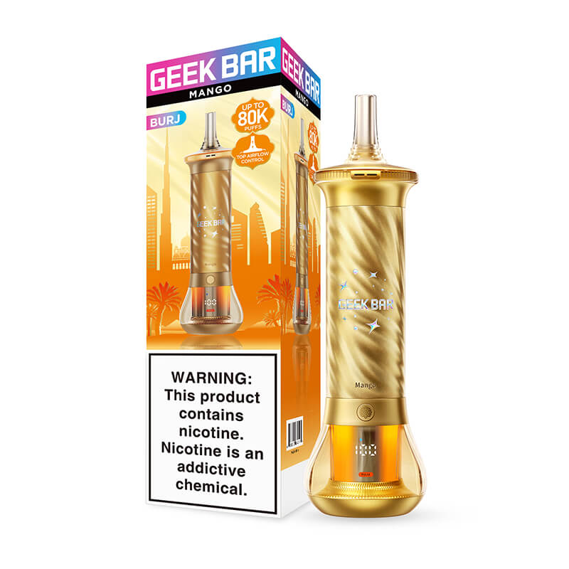 Geek Bar Burj 80000 Puffs Disposable Vape - Mango