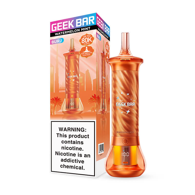 Geek Bar Burj 80000 Puffs Disposable Vape - Watermelon Mint