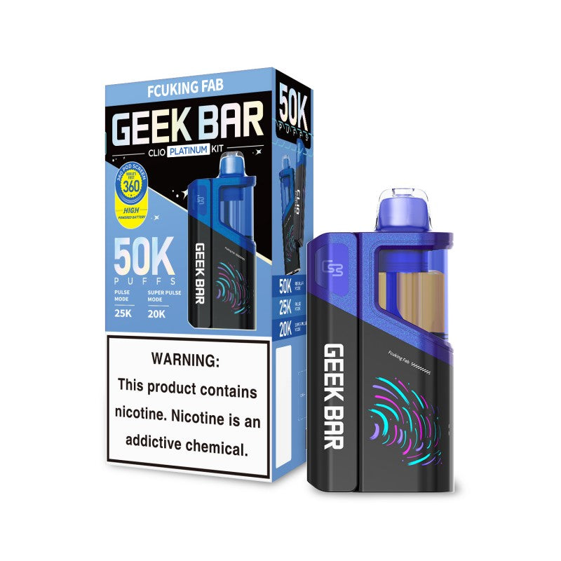 Geek Bar CLIO Platinum 50K - Fcuking Fab