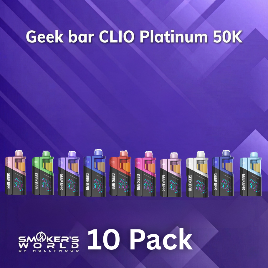 Geek Bar CLIO Platinum 50K Kit - 10 Pack
