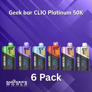 Geek Bar CLIO Platinum 50K Kit - 6 Pack