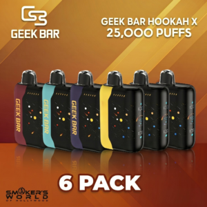 Geek Bar Hookah X - 6 Pack