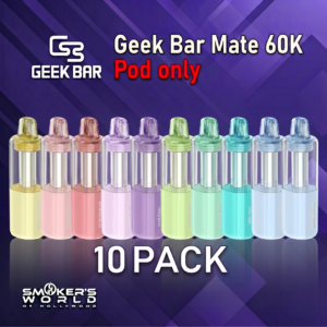 Geek Bar Mate Pods - 6 Pack