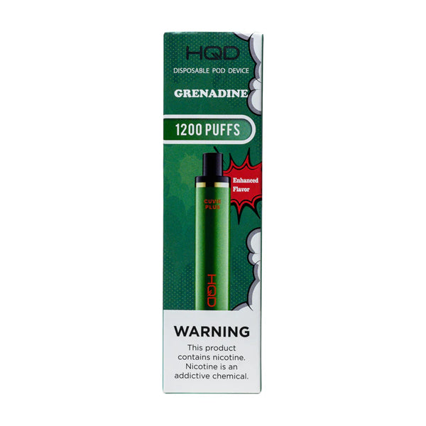 HQD Cuvie Plus 1200 Puffs - 1 Pack - Image 58