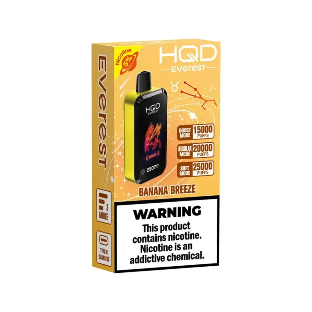 HQD CUVIE EVEREST 25K Vape - (10 Pack) - Image 2