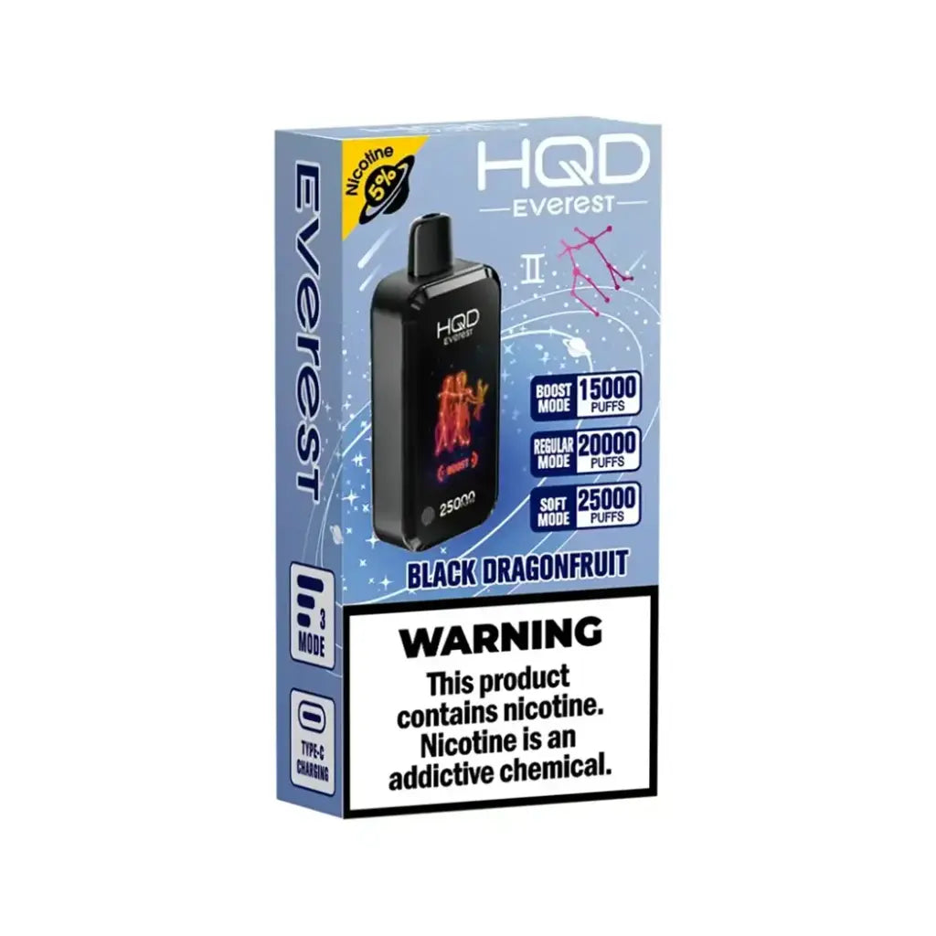 HQD CUVIE EVEREST 25K Vape - (10 Pack) - Image 4