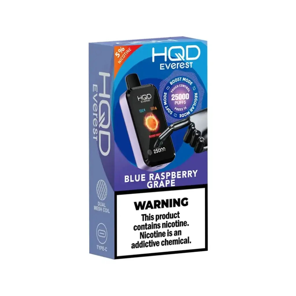 HQD CUVIE EVEREST 25K Vape - (10 Pack) - Image 5