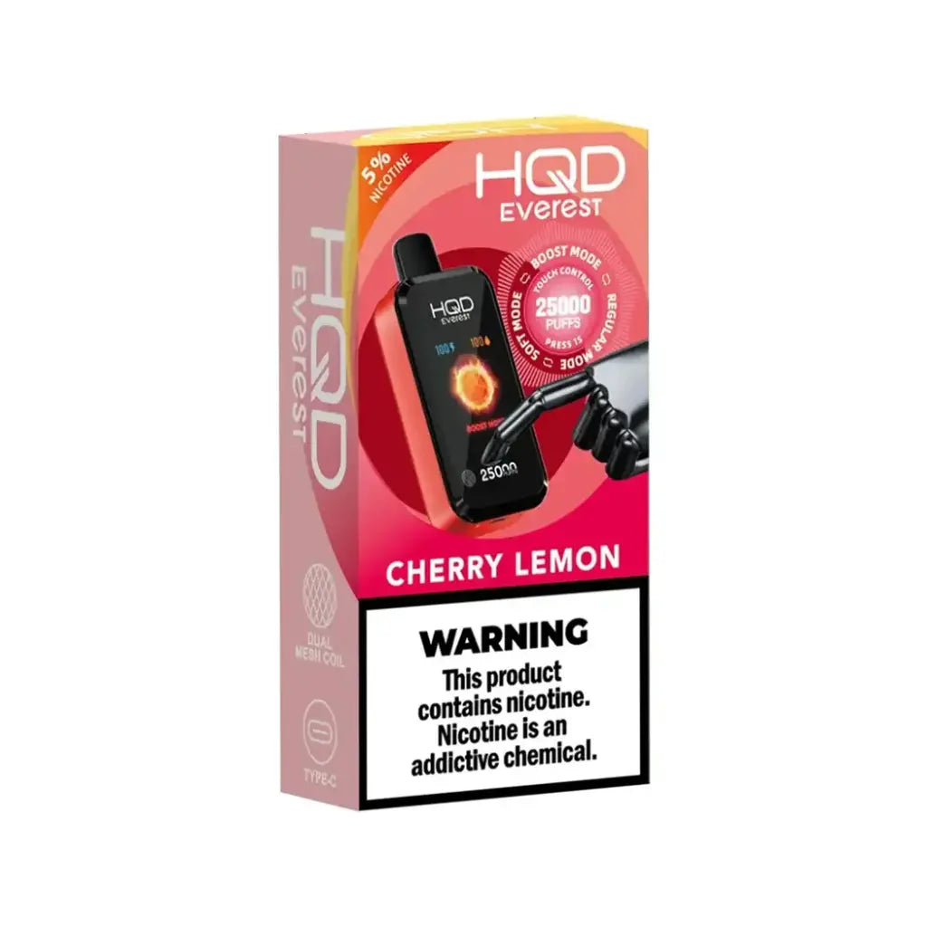 HQD CUVIE EVEREST 25K Vape - (10 Pack) - Image 8
